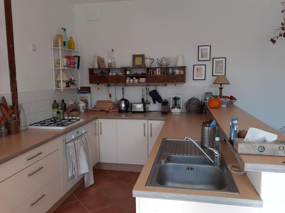 Ker Madette Villa Gouarec Bagian luar foto