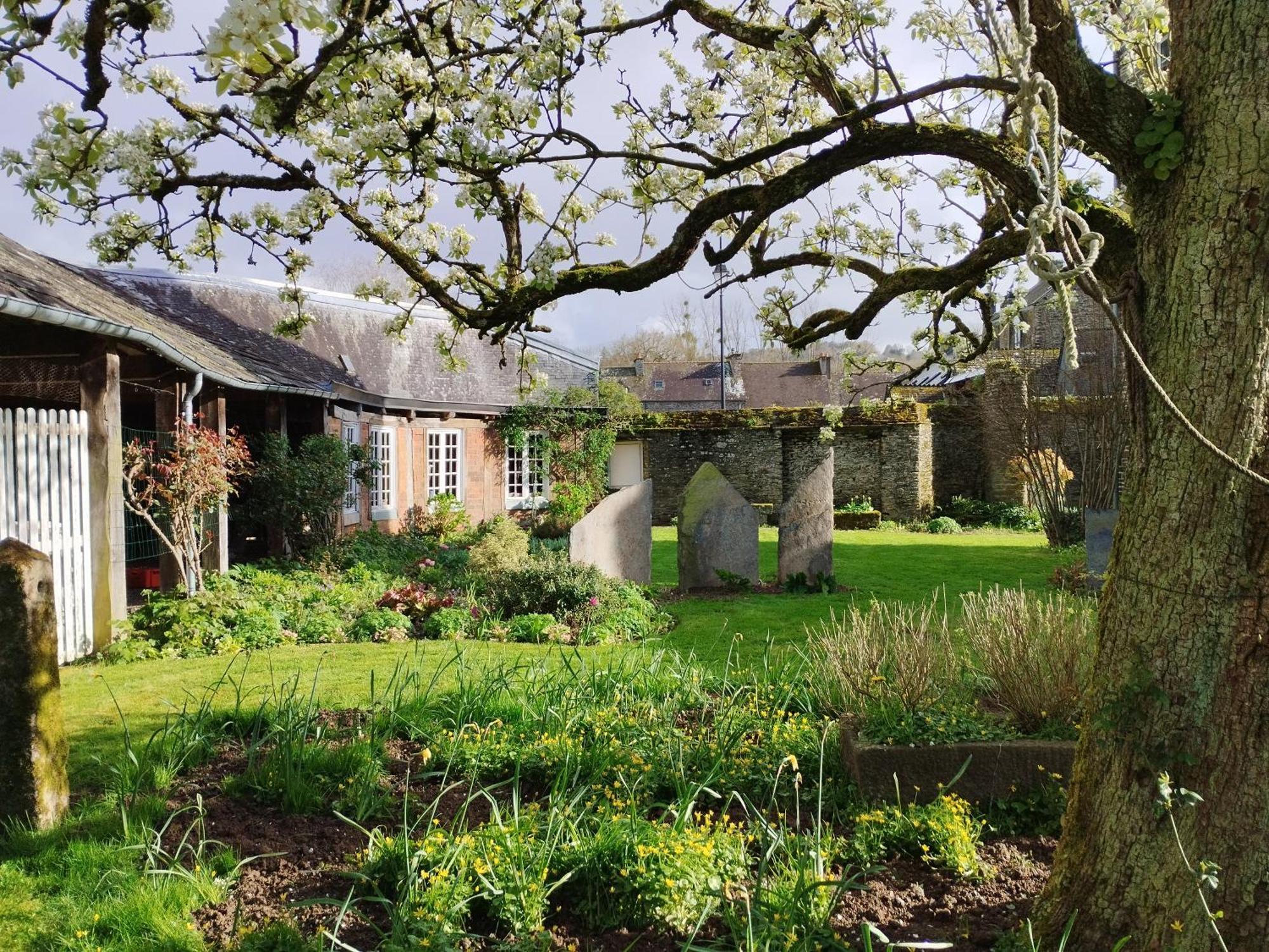 Ker Madette Villa Gouarec Bagian luar foto